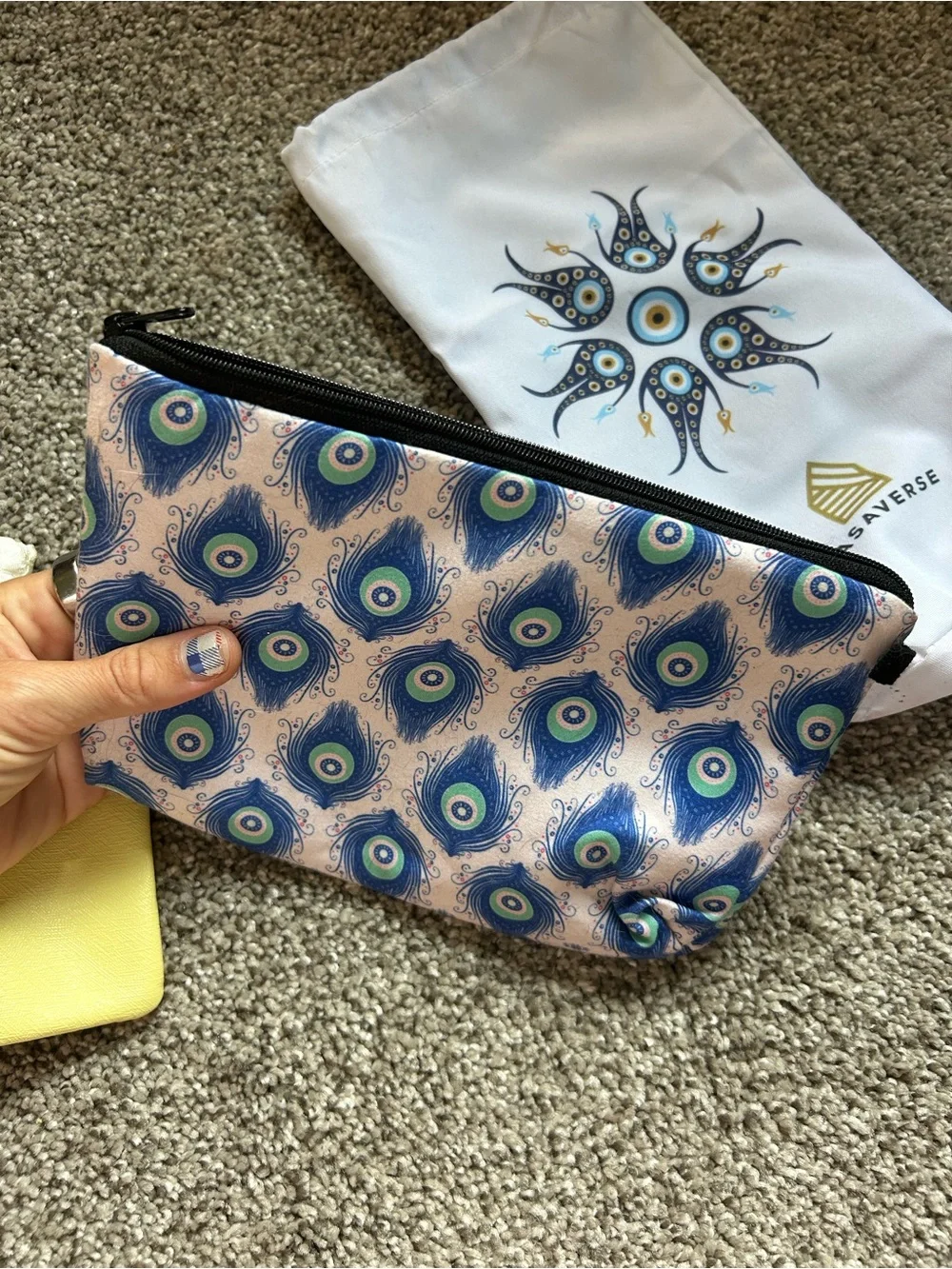 Bundle of random pouches and bags